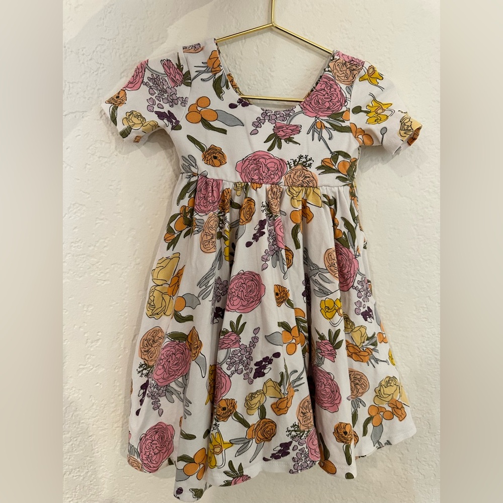 Remie Girl Floral Dress | 3T